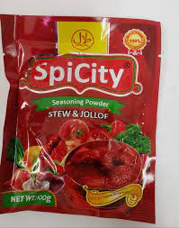 SPICITY  SEASONING POWDER STEW & JOLLOF 100G
