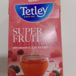 SUMMER BERRY TETLEY SUPER FRUIT MULTI VITAMIN WITH VITAMIN C, E, B1, B3 & B7 X20