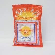 SUNSHINE NAPHTHALENE BALLS 225G
