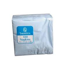 SWANTEX NAPKINS X 100 (BLUE)