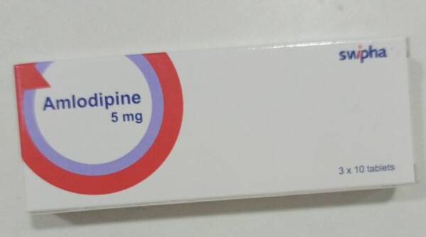 SWIPHA AMLODIPINE 5MG X 30TABS