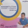 SWIPHA ARENAXPLUS FORTE ARTEMETHER + LUMEFANTRINE 80/480 MG 1X 6 TABLETS