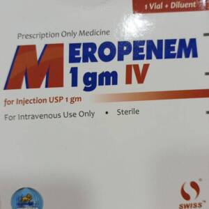 SWISS MEROPENEM INJECTION 1G IV