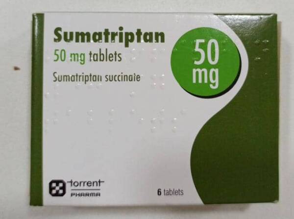 TORRENT SUMATRIPTAN 50MG X 6 TABS