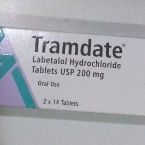 TRAMDATE LABETALOL HYDRO. 200MG X 28 TABS