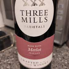 Three Mills Varietals Merlot Grae