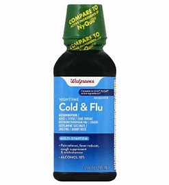 WALGREENS DAYTIME COLD & FLU LIQUID 177ML