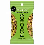 WONDERFUL ROASTED & SALTED PISTACHIOS 120 CALORIES