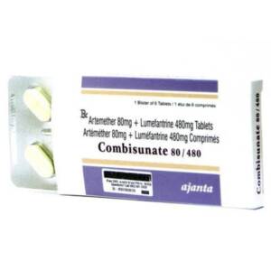 Combisunate (Artemether/Lumefantrine 80/480) x 6tabs