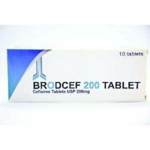 Brodcef (Cefixime 200mg) Tab