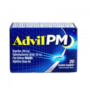 Advil-PM Pain Reliever/Nighttime Aid Caplet x20