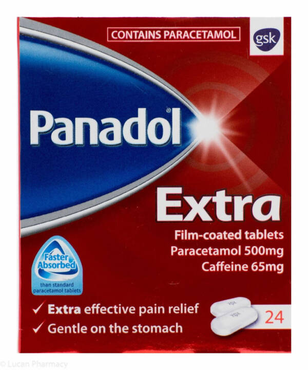 Panadol? Extra 500mg Tablets (Paracetamol) - 24 Tablets #P
