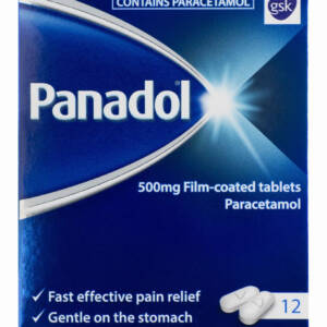 Panadol? 500mg Tablets (Paracetamol) -12 Tablets #P