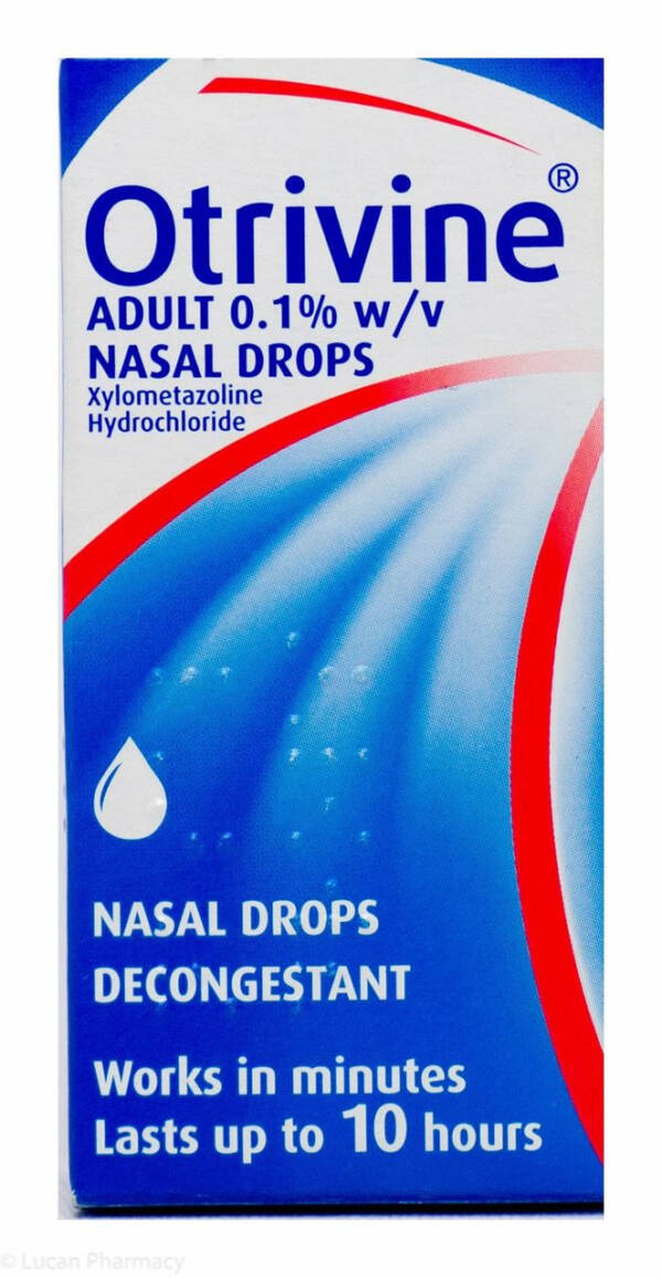 Otrivine? Adult 0.1% w/v Nasal Drops ? 10ml #P