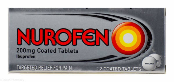 Nurofen? 200mg Tablets (Ibuprofen) - 12 Tablets #P