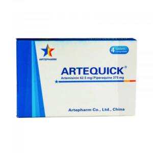 Artequick (Artemisinin/Piperaquine) Tabs x4