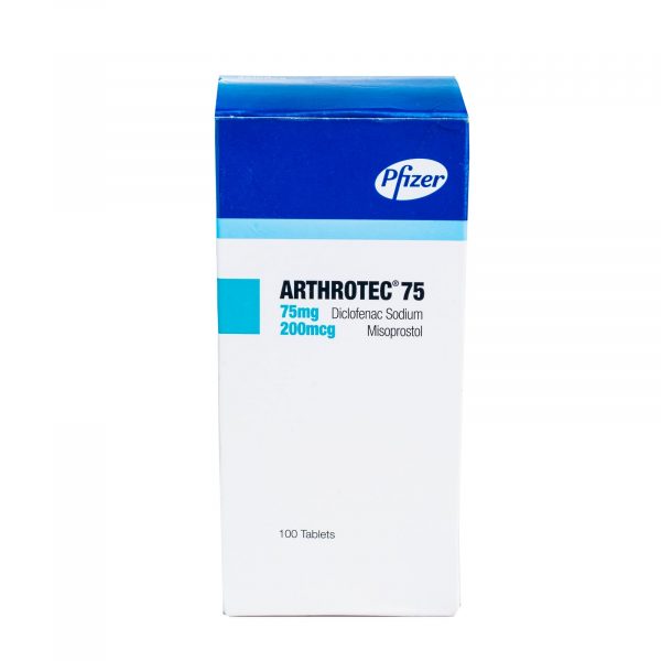 Arthrotec 75mg (Diclofenac/Misoprostol) Tabs Blister x10