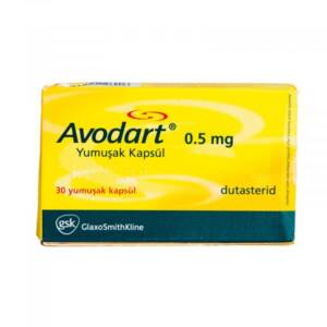 Avodart (Dutasteride) 0.5mg Caps x30