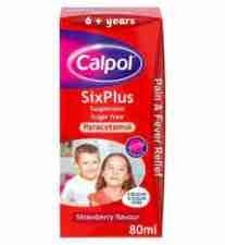 Calpol SixPlus Sugar Free Suspension Strawberry Flavour 6+ Years 200ml