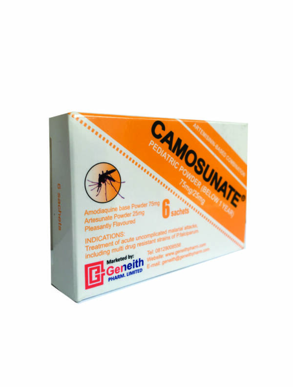Camosunate (Children below 1 year)