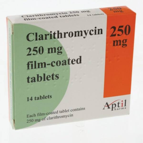 CLARITHROMYCIN 250MG RANBAXY