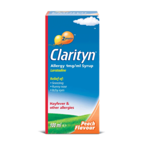 CLARITYN ALLERGY SYR 1MG/ML 100ML
