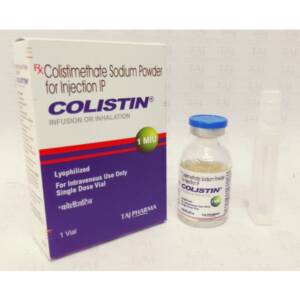 Inj Colistin (Colistimethate sodium) 1miu