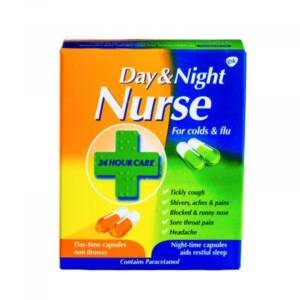Day & Night Nurse Cold And Flu Caps x24
