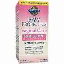 Garden Of Life Raw Probiotics Vaginal Care ? 30 Capsules