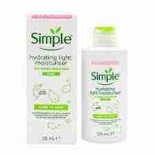 Simple Hydrating Light Moistuuriser 125ml