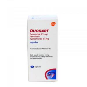 Duodart (Dutasteride/Tamsulosin) 0.5mg/0.4mg Caps x30