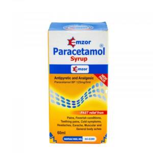 Emzor Paracetamol Syrup 125mg/5ml