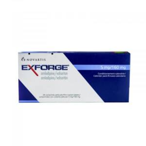 Exforge 5mg/160mg x28 Tablets
