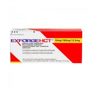 Exforge HCT 10mg/160mg/12.5mg x28 Tablets