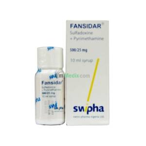 FANSIDAR 500/25MG 10ML SYR