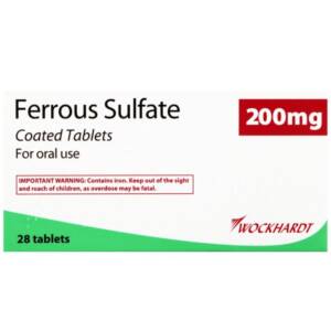 FERROUS SULPHATE 200MG X 28 TAB