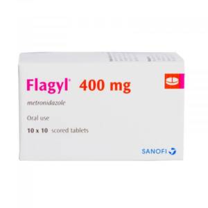 Flagyl (Metronidazole) 400mg Tabs x10