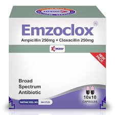 EMZOCLOX  CAP.  X100  TAB.