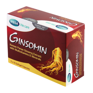 GINSOMIN MUTIVITAMIN 3×10 CAP