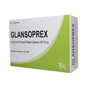 GLANSOPREX 30MG CAP.