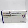 GLUCOVANCE 500MG/2.5MG  X 30