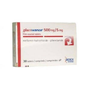 Glucovance Metformin Hydrochloride 500/5mg Tab x30