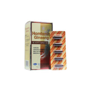 Homtamin Ginseng X 30 Capsules