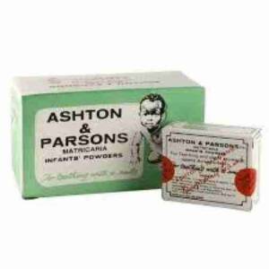 ASHTON & PARSONS TEETHING POWDER x20