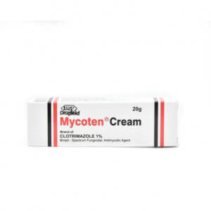 DGF Mycoten Cream (Clotrimazole 1%) 20g