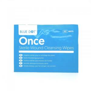 Blue Dot Sterile Wound Cleansing Wipes