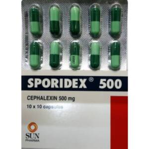 Sporidex (Cephalexin 500mg) Cap
