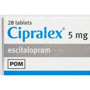 Cipralex Escitalopram 5mg x 28tabs