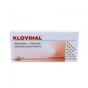 Klovinal Vaginal Pessaries x6
