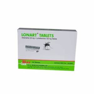 Lonart 20mg/120mg Tabs x24